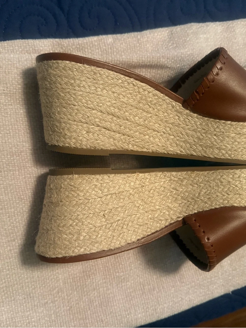 Jack Rogers Shelby Espadrille Wedges – Women’s Size 7.5 New without box